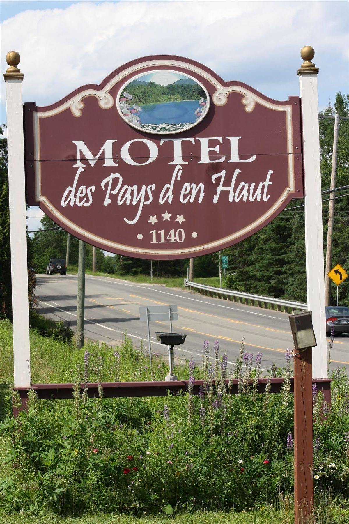 Motel Des Pays D'En Haut Валь-Давид Экстерьер фото